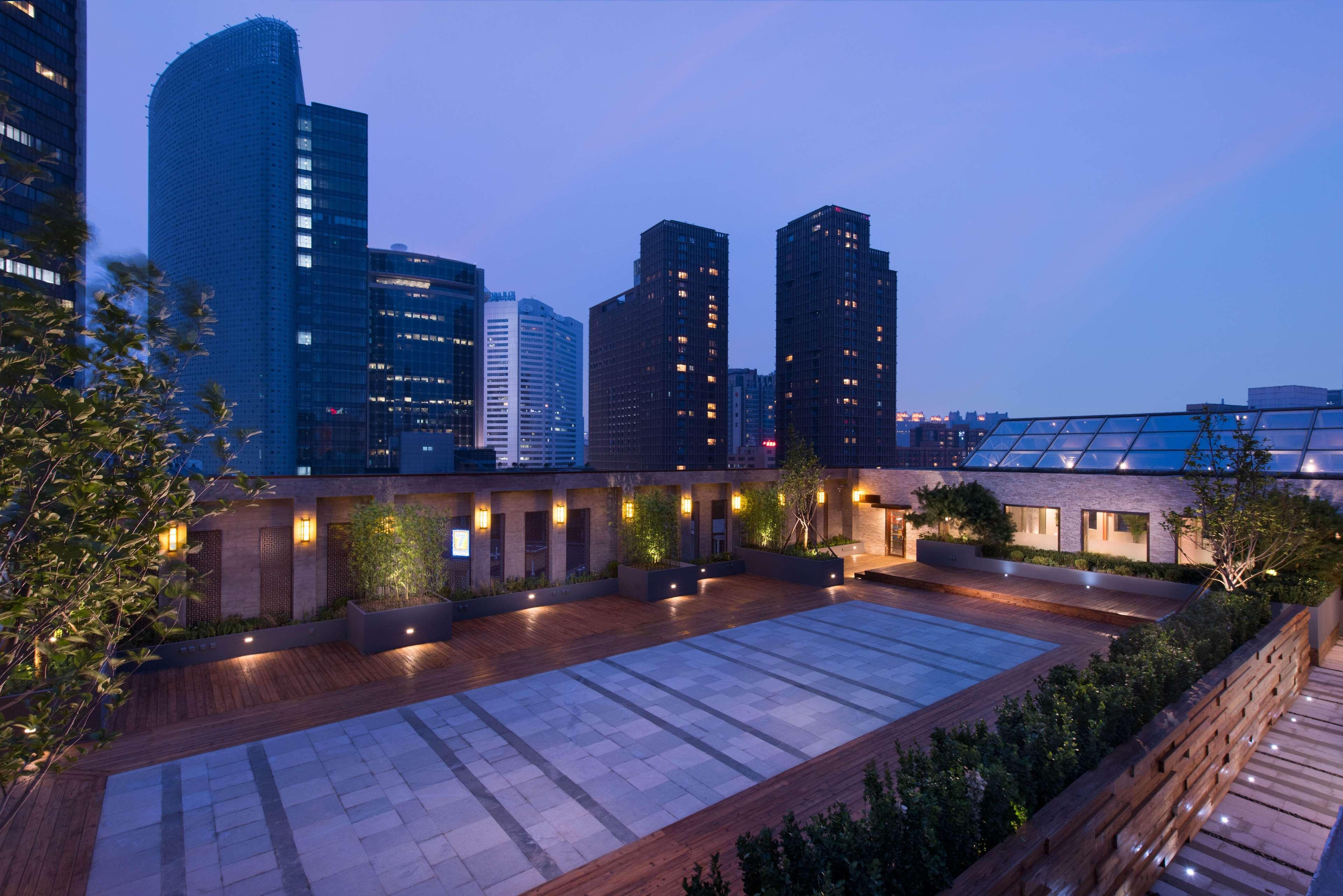 Hilton Beijing Hotel Eksteriør billede