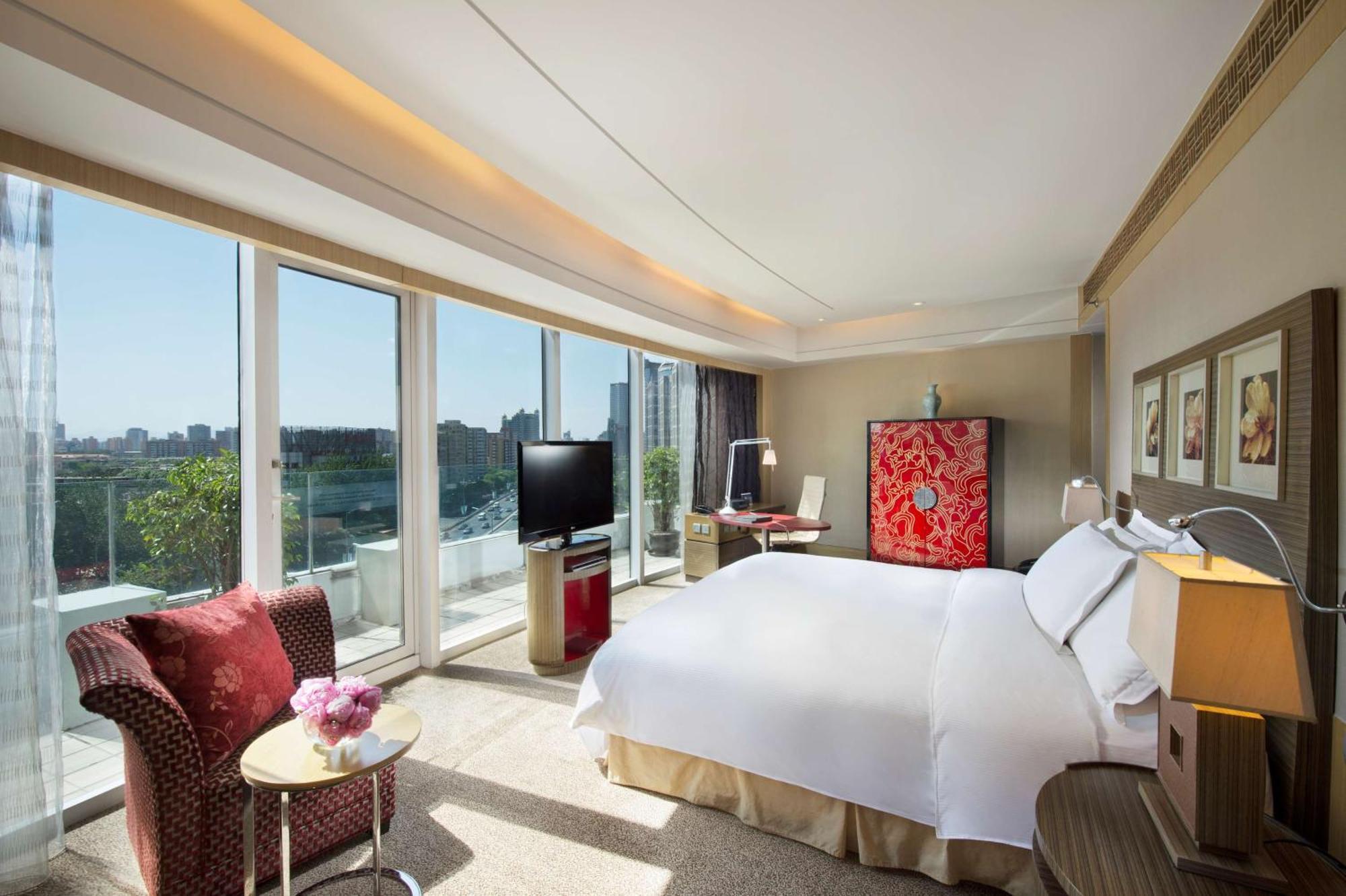 Hilton Beijing Hotel Eksteriør billede