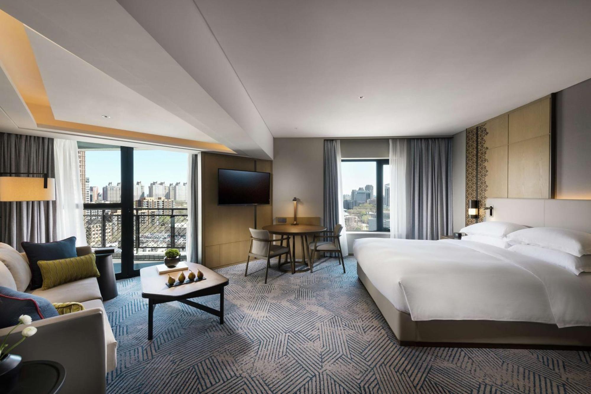 Hilton Beijing Hotel Eksteriør billede