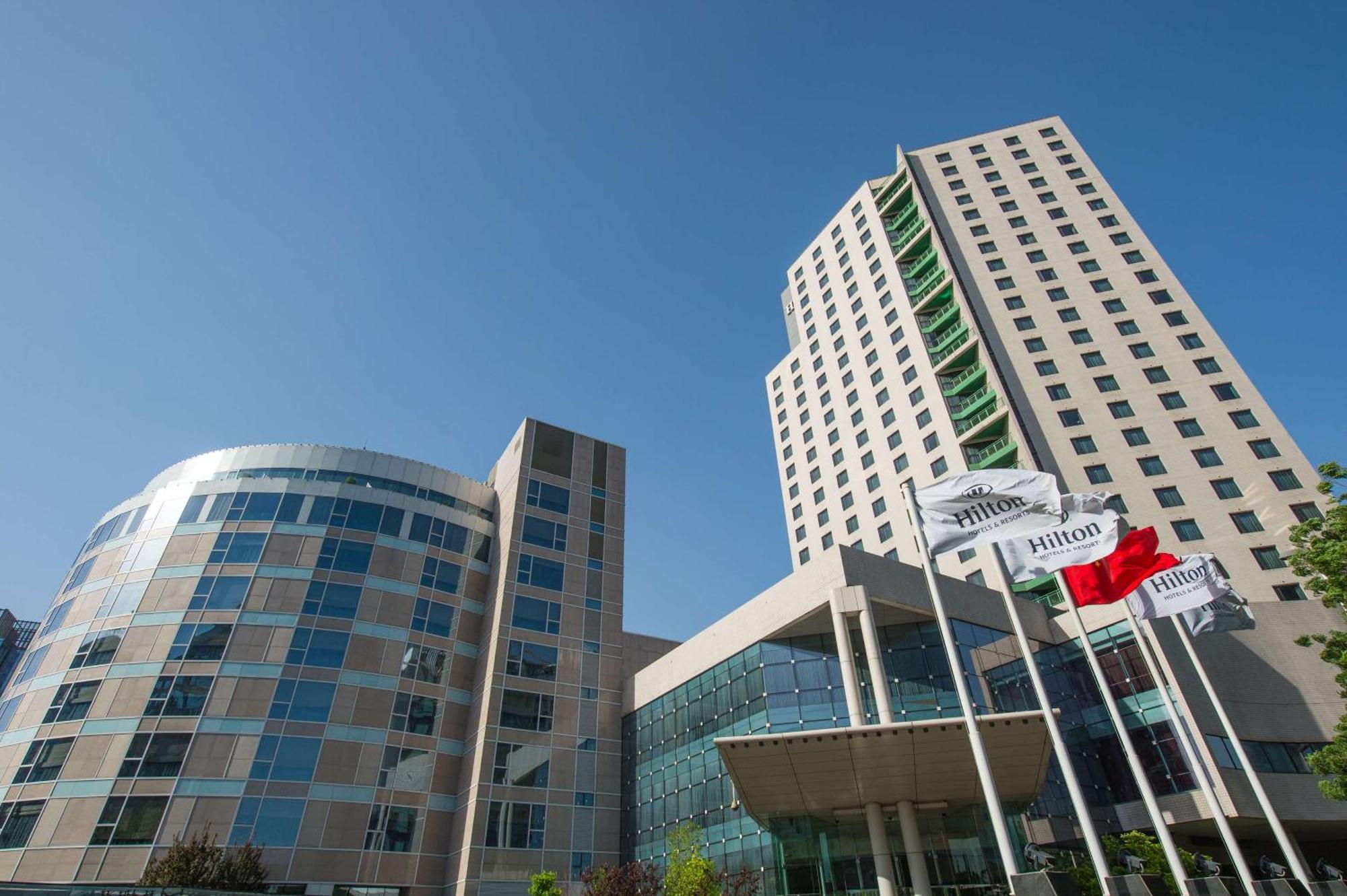 Hilton Beijing Hotel Eksteriør billede