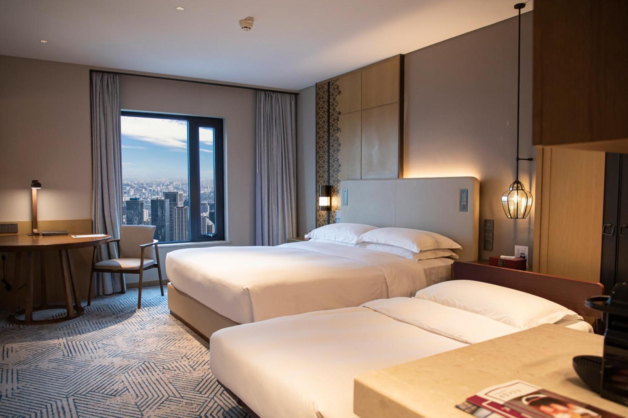 Hilton Beijing Hotel Eksteriør billede